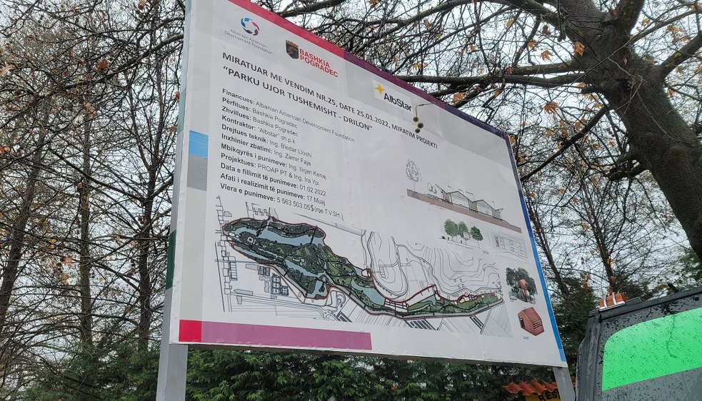 Parku ujor Tushemisht-Drilon, 5.2 milione leke per shpronesimet